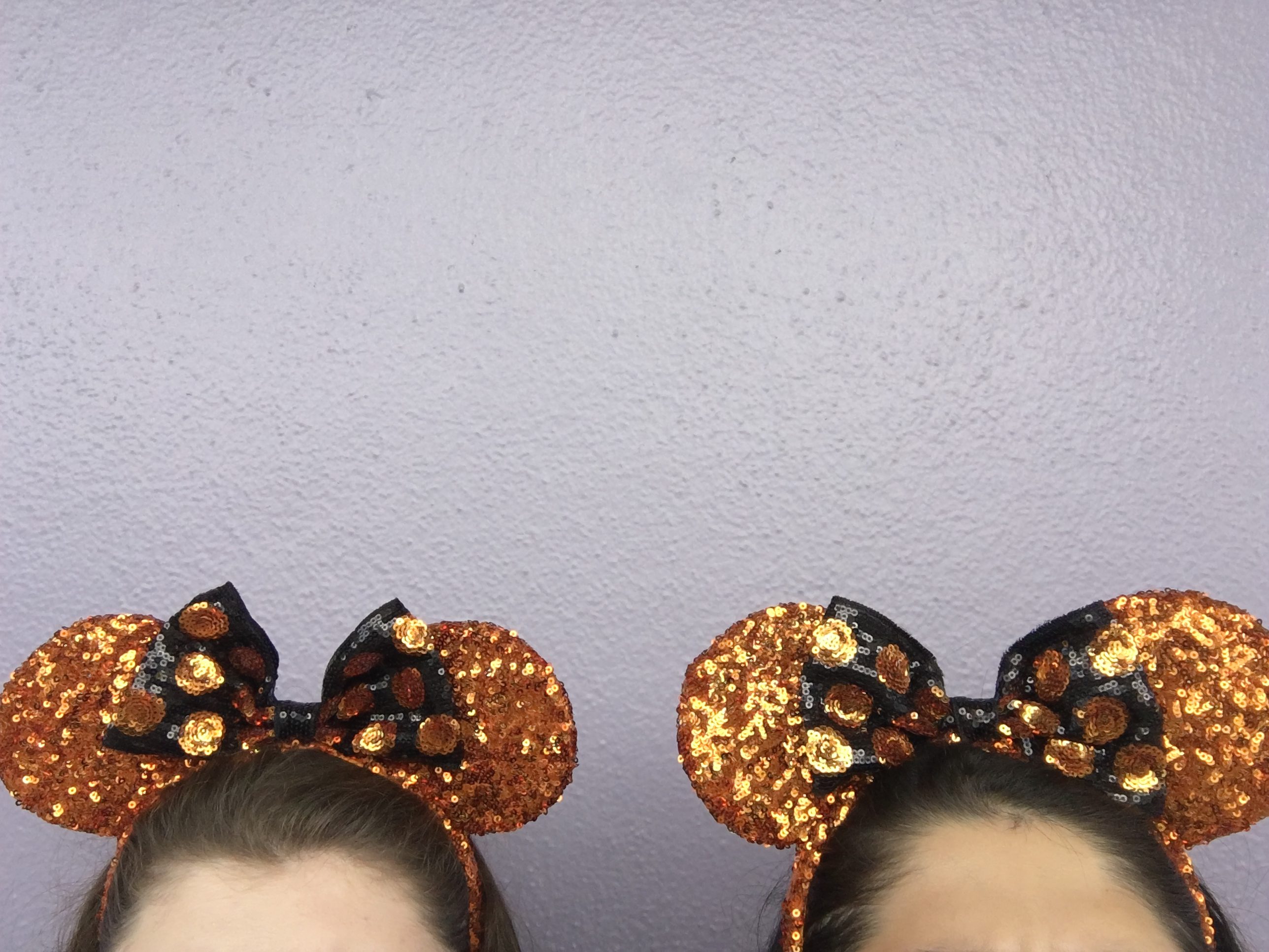 Halloween Ears in Disneyworld